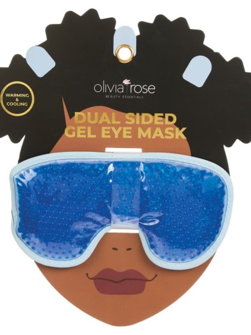 Olivia Rose Dual-Sided Gel Eye Mask - Warming and Cooling